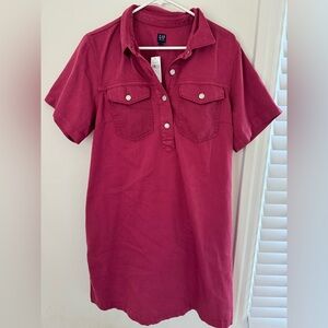 Pink Denim Gap Factory Dress - NWT